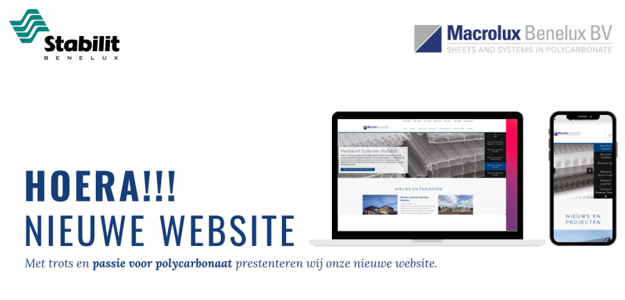 Nieuwe website Macrolux Benelux Live!